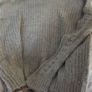 American Eagle Outfitters Gray Women's Cardigan